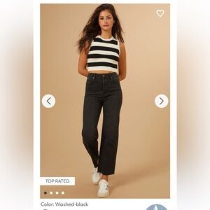 💥SOLD💥 Hidden brand straight ankle Jeans